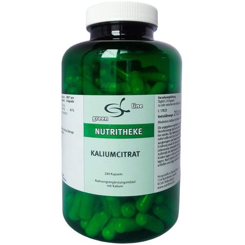 Kalium Citrat Kapseln, 240 Stk., 11 A Nutritheke GmbH