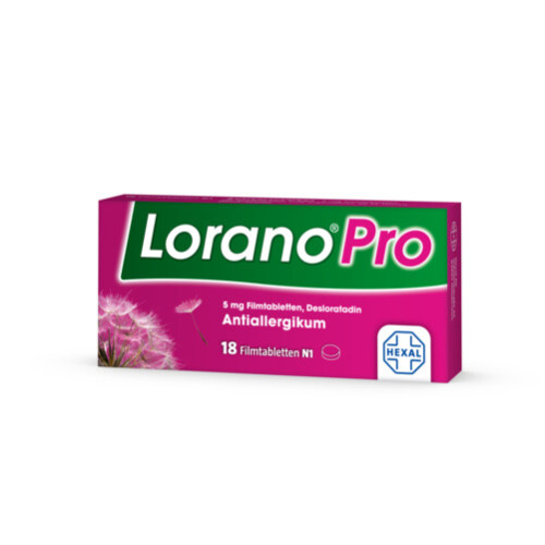 LoranoPro 5mg Filmtabletten, 18 Stk., HEXAL AG