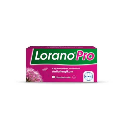 LoranoPro 5mg Filmtabletten, 18 Stk., HEXAL AG