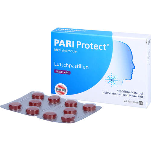 PARI ProtECT Lutschpastillen, 20 St, Pari GmbH