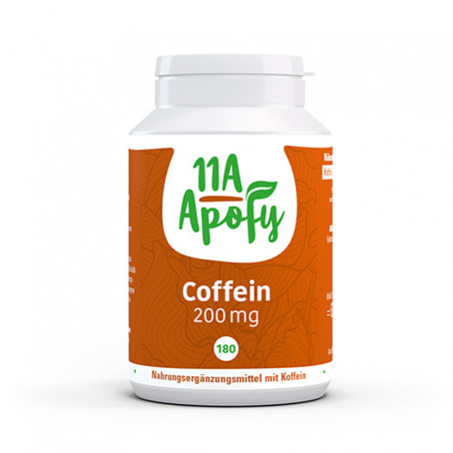 Coffein 200 mg, 180 Stk., 11a Apofy GmbH