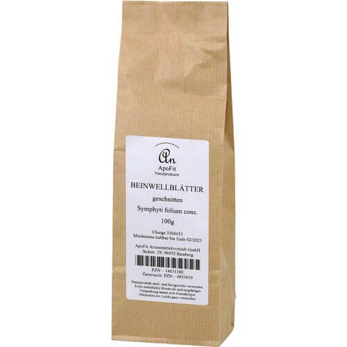 BEINWELL BLÄTTER geschnitten, 100 g, ApoFit Arzneimittelvertrieb GmbH BEINWELL BLÄTTER geschnitten, 100 g, ApoFit Arzneimittelvertrieb GmbH