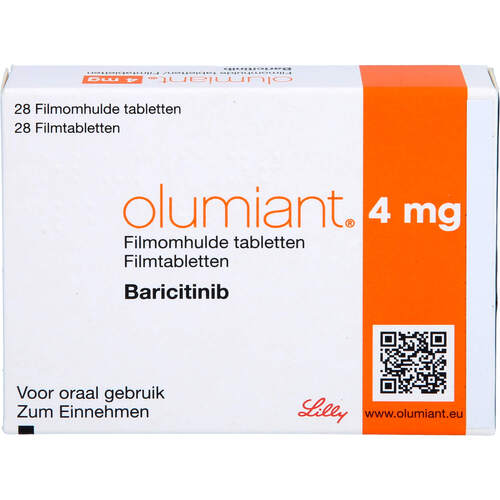 Olumiant 4 mg Filmtabletten, 28 Stk., Haemato Pharm GmbH