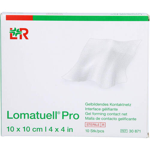 LOMATUELL Pro 10x10 cm steril, 10 ST, B2b Medical GmbH