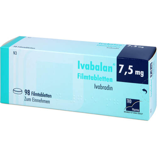 Ivabalan 7.5mg Filmtabletten, 98 ST, TAD Pharma GmbH