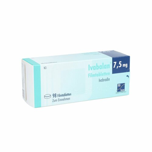 Ivabalan 7.5mg Filmtabletten, 98 ST, TAD Pharma GmbH