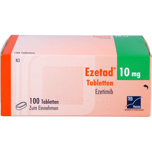 Ezetad 10mg Tabletten, 100 st, TAD Pharma GmbH