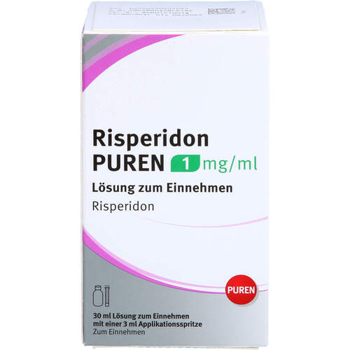 Risperidon PUREN 1 mg/ml Lösung zum Einnehmen, 30 ml, PUREN Pharma GmbH & Co. KG