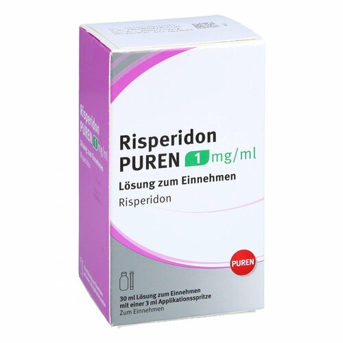 Risperidon PUREN 1 mg/ml Lösung zum Einnehmen, 30 ml, PUREN Pharma GmbH & Co. KG
