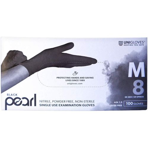 Einmal Handschuhe Nitril schwarz Gr. M, 100 Stk., Param GmbH