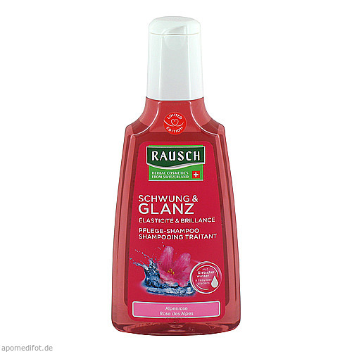 RAUSCH Alpenrose PFLEGE SHAMPOO, 200 ml, Rausch (Deutschland) GmbH