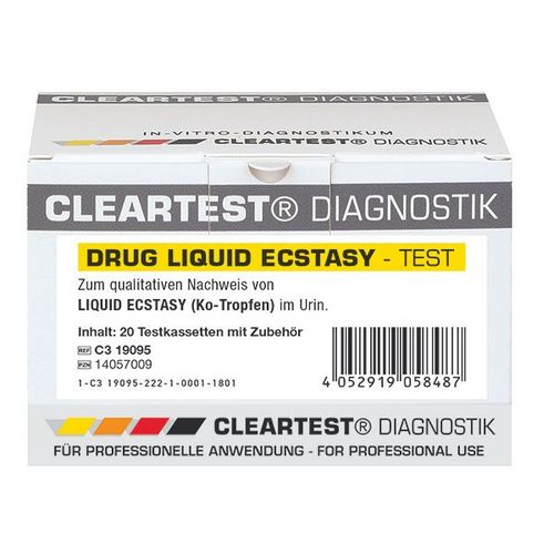 Cleartest Drogentest Liquid Ecstasy, 5 Stk., Diaprax GmbH
