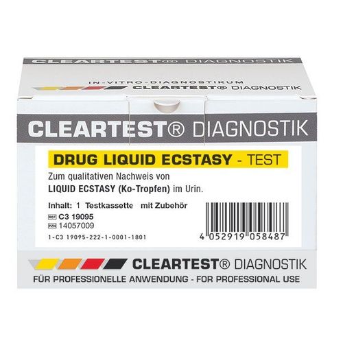 Cleartest Drogentest Liquid Ecstasy, 1 Stk., Diaprax GmbH