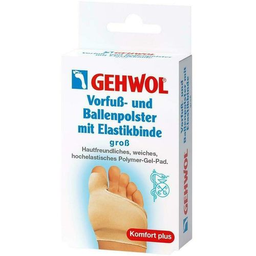 GEHWOL Vorfu&szlig;-u. Ballenpolster mit Elastikbinde gr, 1 Stk., Eduard Gerlach GmbH