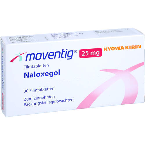 Moventig 25 mg Filmtabletten, 30 Stk., Axicorp Pharma B.V.