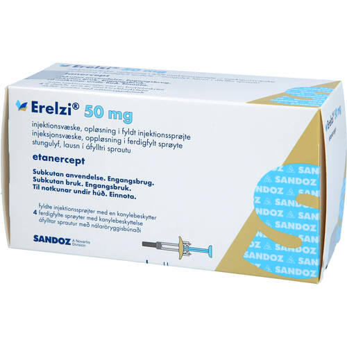 Erelzi 50 mg Injektionslösung i.e.Fertigspritze, 4 ST, Haemato Pharm GmbH