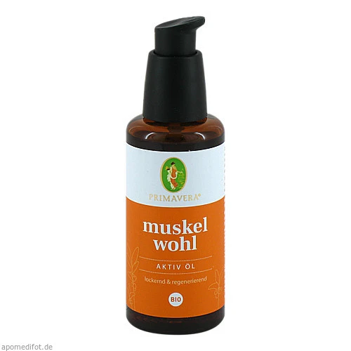 MUSKELWOHL Aktiv Öl Bio, 50 ml, Primavera Life GmbH