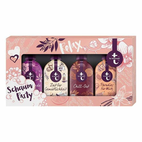 t by tetesept Geschenkset Schaumparty 4x50ml, 4x50 ml, Merz Consumer Care GmbH