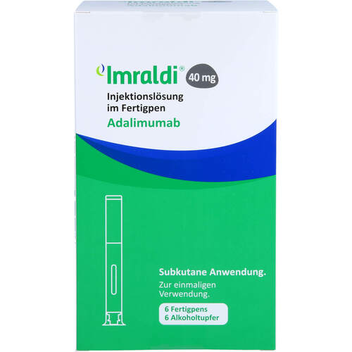 IMRALDI 40 mg Injektionslösung im Fertigpen, 6 Stk., Biogen GmbH