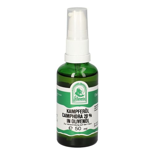 KAMPFERÖL CAMPHORA 20% IN OLIVENÖL, 50 ml, Hecht-Pharma GmbH