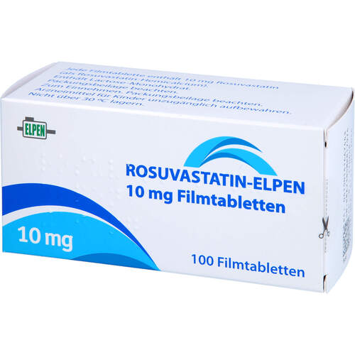 ROSUVASTATIN ELPEN 10MG, 100 Stk., Elpen Pharmaceutical Co. Inc.