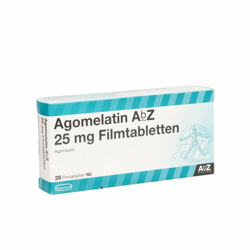 Agomelatin AbZ 25 mg Filmtabletten, 28 Stk., Abz Pharma GmbH