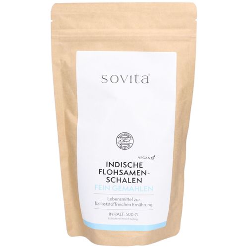 sovita Indische Flohsamenschalen, 500 g, Ascopharm GmbH
