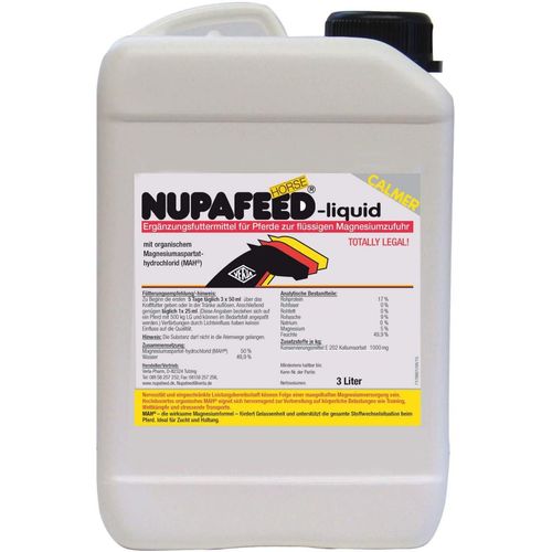 Nupafeed Horse liquid, 3000 ml, Verla-Pharm Arzneimittel GmbH & Co. KG