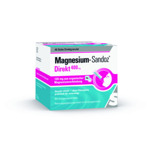 Magnesium-Sandoz Direkt 400 mg, 48 Stk., HEXAL AG