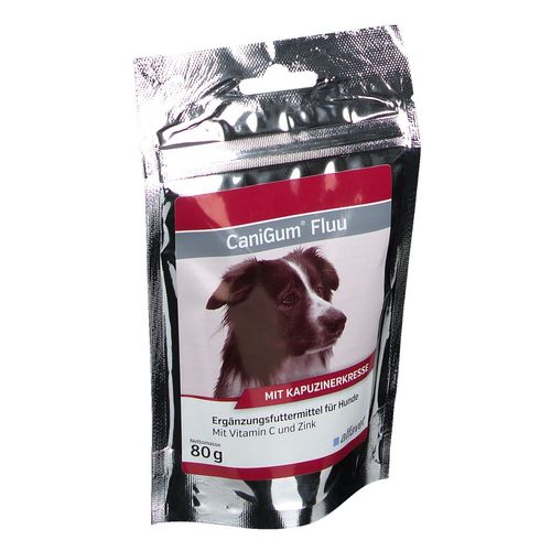 CANIGUM FLUU Erg.-Futtermittel f. Hunde, 80 g, alfavet Tierarzneimittel GmbH