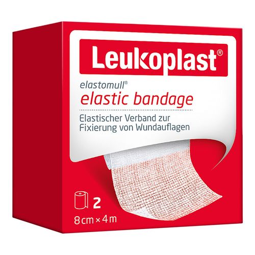 LEUKOPLAST ELASTOMULL 8CMX4M, 2 Stk., Bsn Medical GmbH