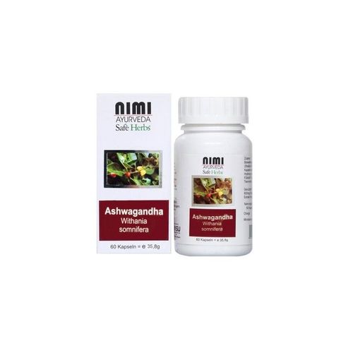 Nimi Ashwagandha Kapseln, 60 Stk., Ahg Ayurveda Handels GmbH