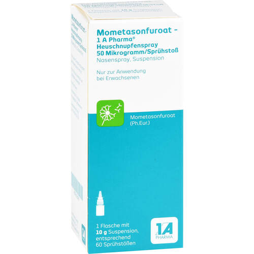 Mometasonfuroat - 1 A Pharma Heuschnupfenspr.50 ug, 10 g, 1 A Pharma GmbH