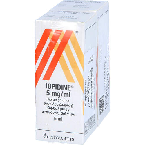 IOPIDINE 5mg/ml Augentropfen, 2x5 ml, Orifarm GmbH