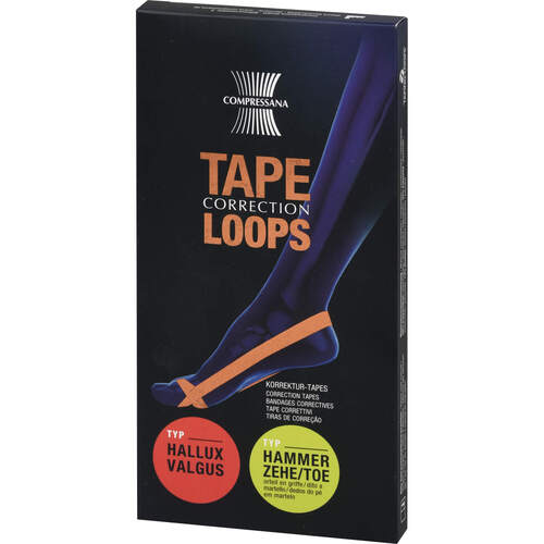 COMPRESSANA TAPE CORRECTION LOOPS GR 1 MAKEUP, 2 Stk., Compressana GmbH