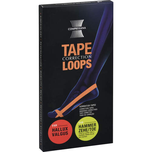 COMPRESSANA TAPE CORRECTION LOOPS GR 1 MAKEUP, 2 Stk., Compressana GmbH