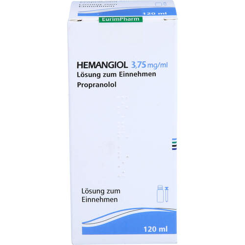 Hemangiol 3.75 mg/ml Lösung zum Einnehmen, 120 ml, Eurimpharm Arzneimittel GmbH