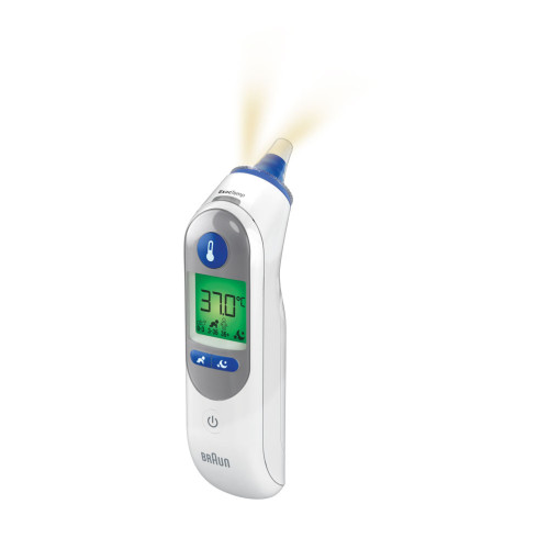 BRAUN ThermoScan 7+ Infrarot-Ohr-Thermometer, 1 Stk., Kaz Europe Sa