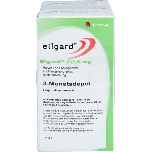 ELIGARD 22.5 mg Plv.u.Lsm.z.H.e.Injektionslsg., 2x1 Stk., Pb Pharma GmbH