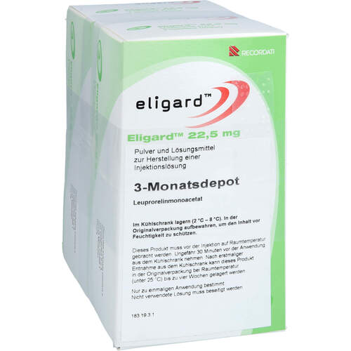 ELIGARD 22.5 mg Plv.u.Lsm.z.H.e.Injektionslsg., 2x1 Stk., Pb Pharma GmbH