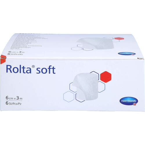 ROLTA soft Synth.-Wattebinde 6 cmx3 m, 6 Stk., B2b Medical GmbH