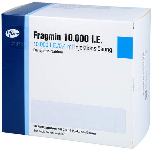 Fragmin 10.000 I.E. Fertigspr., 20 Stk., kohlpharma GmbH