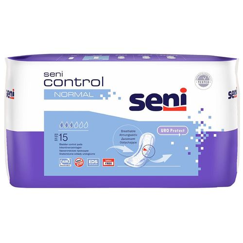 SENI CONTROL NORMAL INKONTINENZEINLAGEN, 12x15 Stk., Tzmo Deutschland GmbH