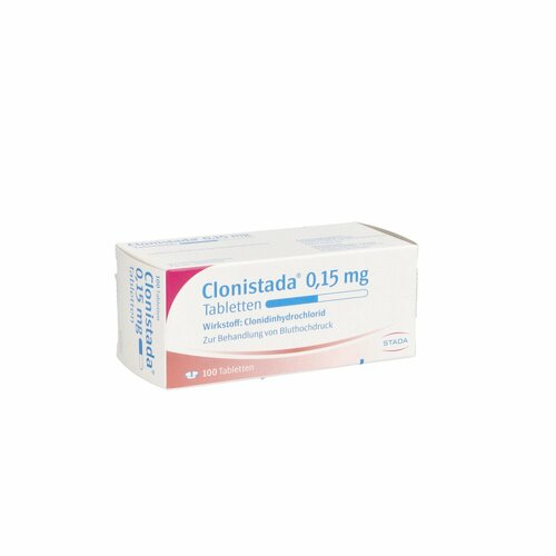 Clonistada 0.15 mg Tabletten, 100 Stk., STADAPHARM GmbH