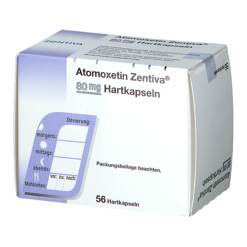 Atomoxetin Zentiva 80 mg Hartkapseln, 56 Stk., Zentiva Pharma GmbH