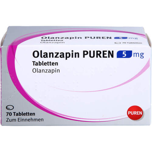 Olanzapin PUREN 5 mg Tabletten, 70 Stk., PUREN Pharma GmbH & Co. KG