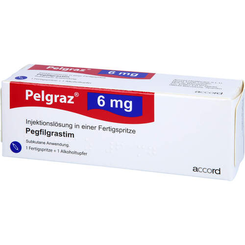 Pelgraz 6 mg Inj.-Lsg.Fertigspr.m.autom.Nadels., 1 Stk., Accord Healthcare GmbH