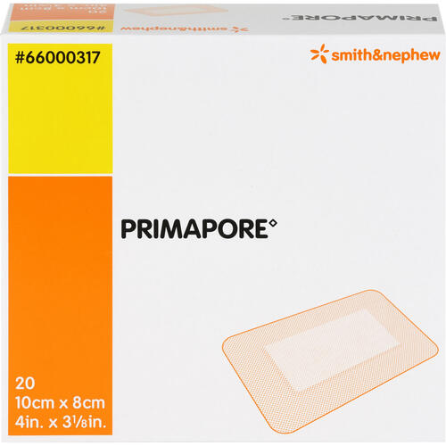 Primapore 10cmx8cm Wundverband steril, 20 Stk., ApoHomeCare GmbH