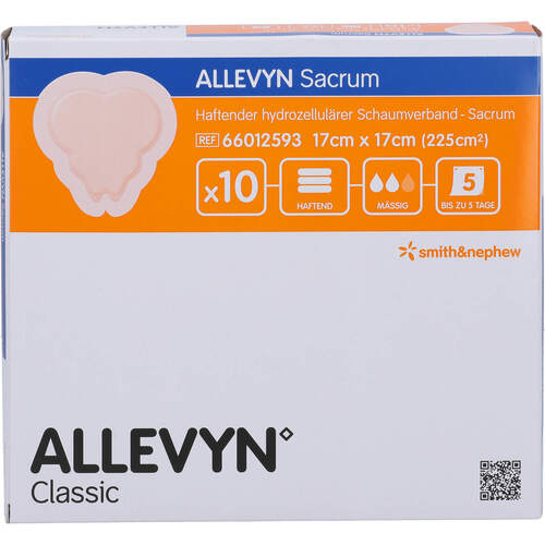 Allevyn Sacrum 17x17 cm, 10 Stk., ApoHomeCare GmbH