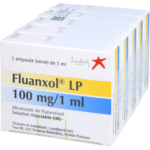 FLUANXOL Depot 10% 100mg/ml Injektionslösung Amp., 5x1 ml, Fd Pharma GmbH